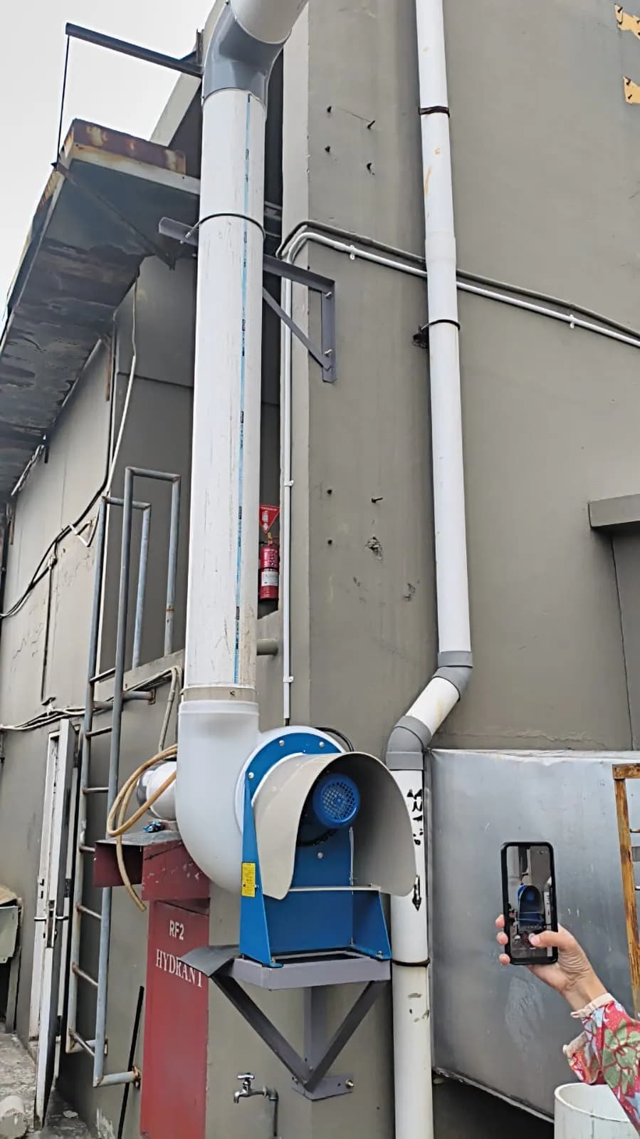 [Fume Hood Lemari Asam tampak depan] - Foto 1